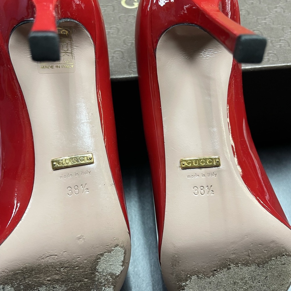 Gucci Red Heels 👠 - Picture 6 of 8